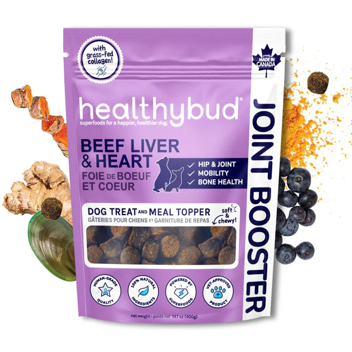 Gâterie soutient aux articulations au bœuf - Healthybud