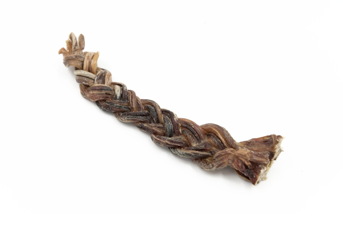 Pizzle de porc tressé 8-10 po