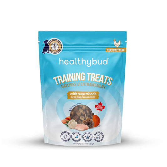 Mini gâteries d’entraînement au poulet - Healthybud