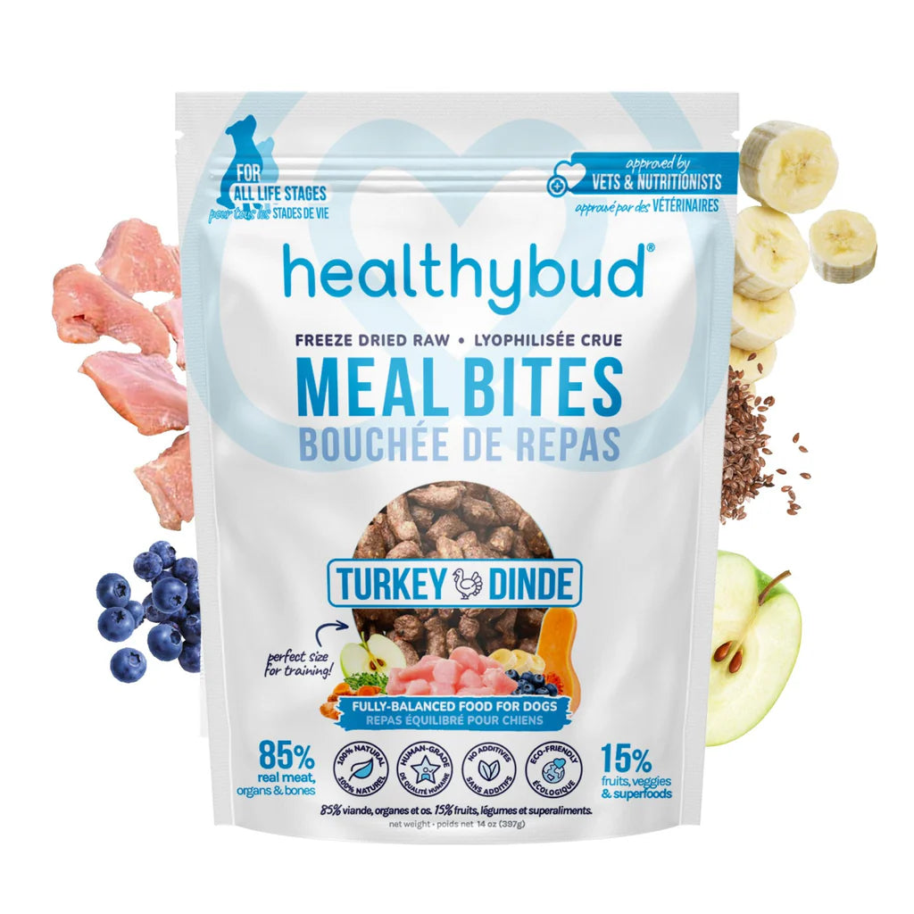 Bouchée de repas dinde - Healthybud