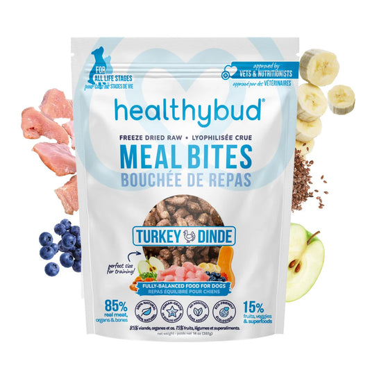 Bouchée de repas dinde - Healthybud