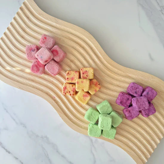 Bouchées de yogourt de chèvre - Légumes et pomme