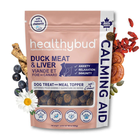 Gâterie calmante au canard - Healthybud