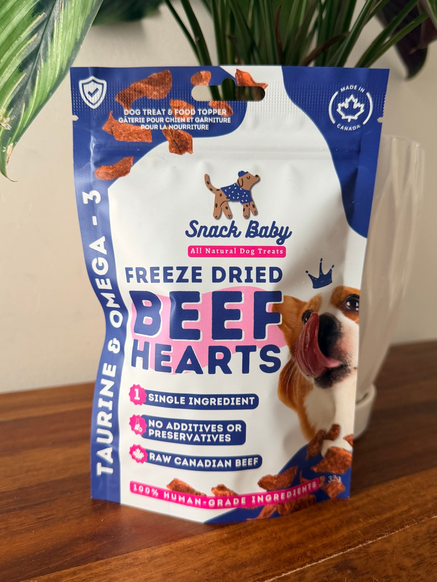 Coeur de boeuf lyophilisé