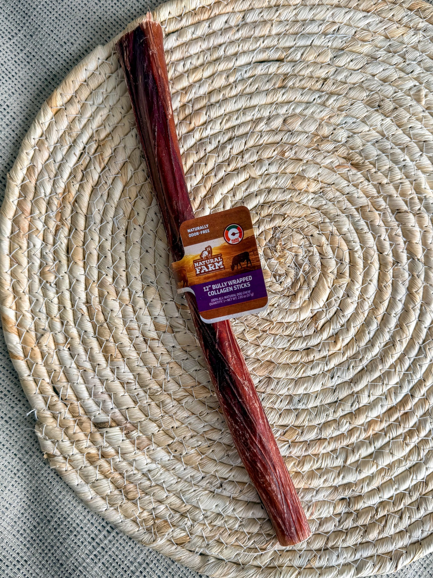 Bâtonnet de collagène enrobé de pizzle