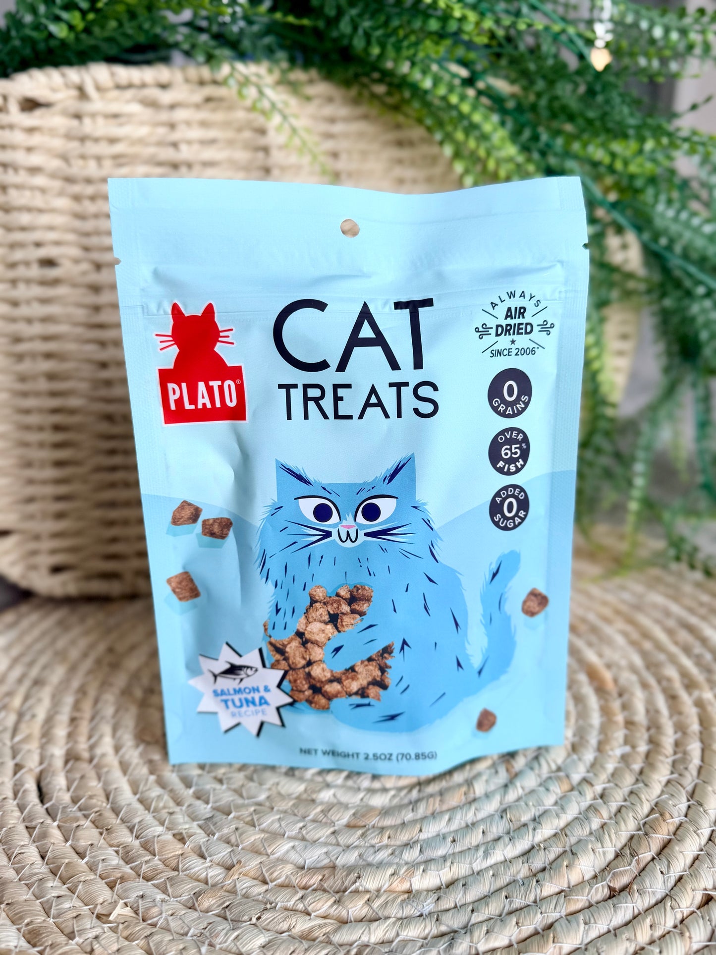 Gâterie déshydratée pour chat | Thon & saumon