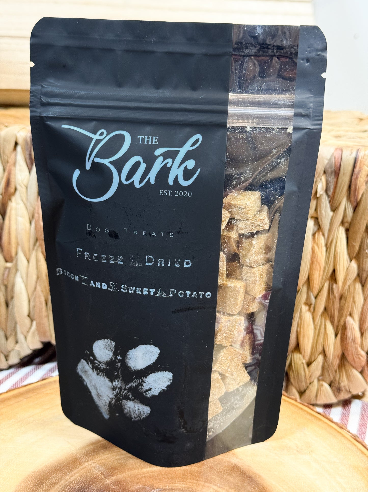 Gâteries au bison & patate douce lyophilisées