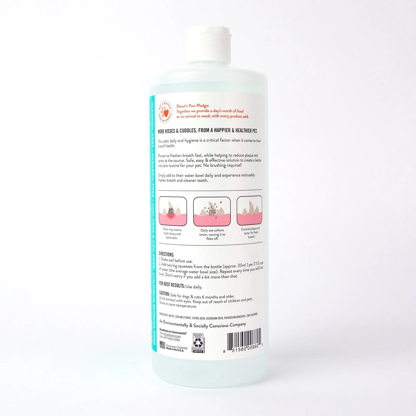 Additif pour l'eau | Haleine fraîche