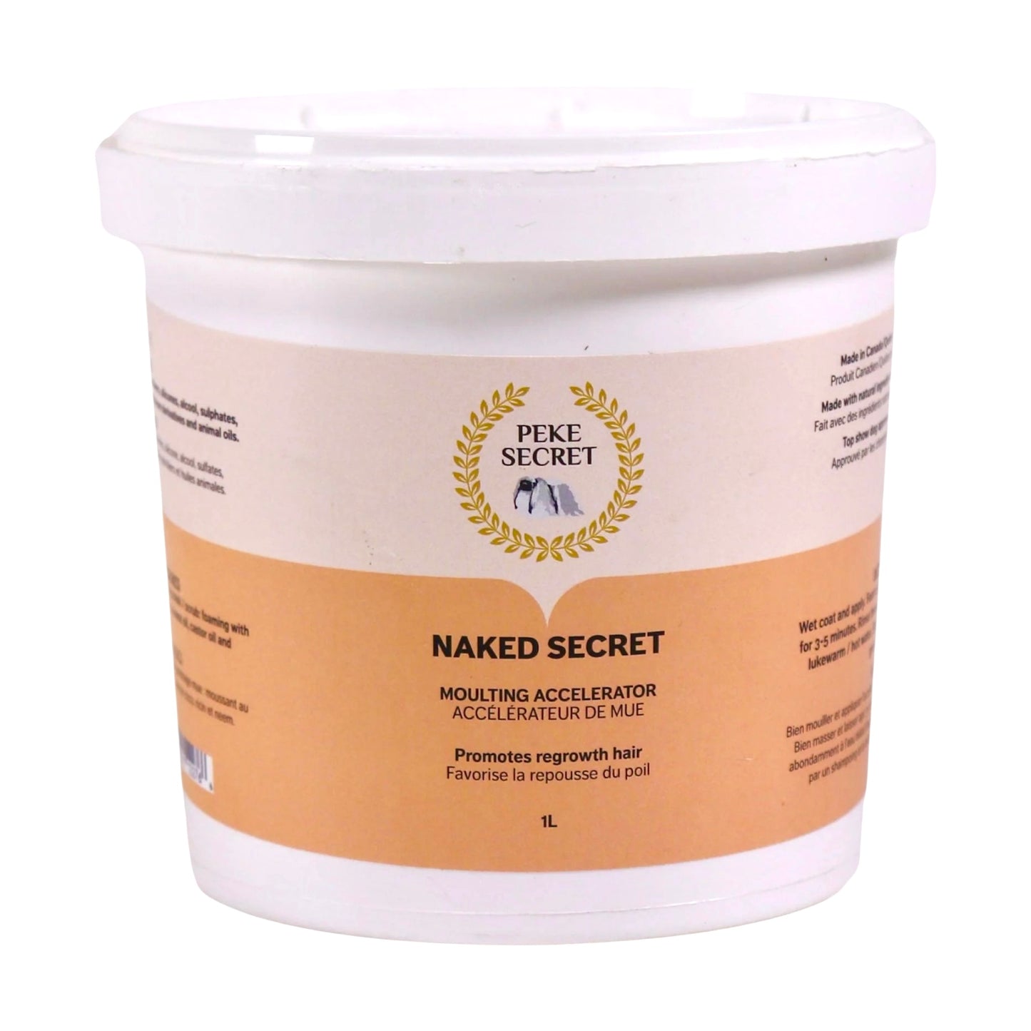 Traitement contre la mue NAKED SECRET - Peke secret