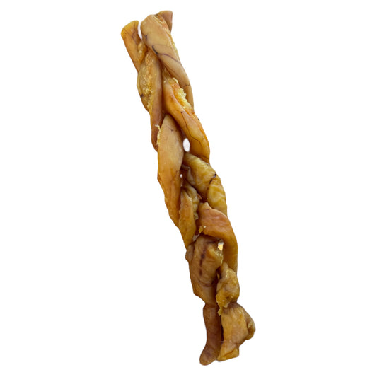 Peau de porc tressé