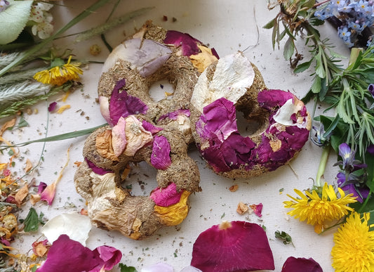 Trio biscuits coeurs en fleurs