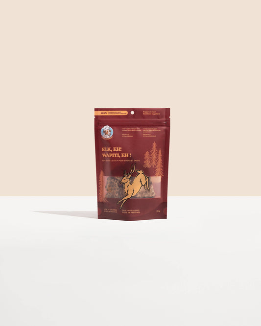 Morceaux de wapiti lyophilisés