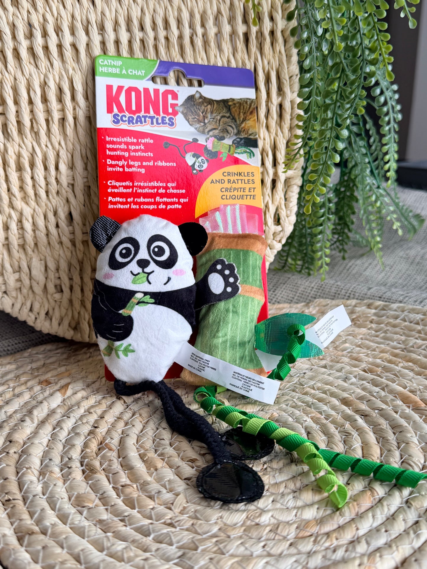 Jouet pour chat | Panda et bambou