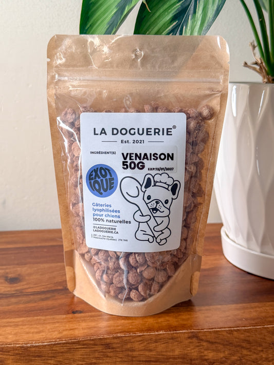 Gâteries lyophilisées | Venaison