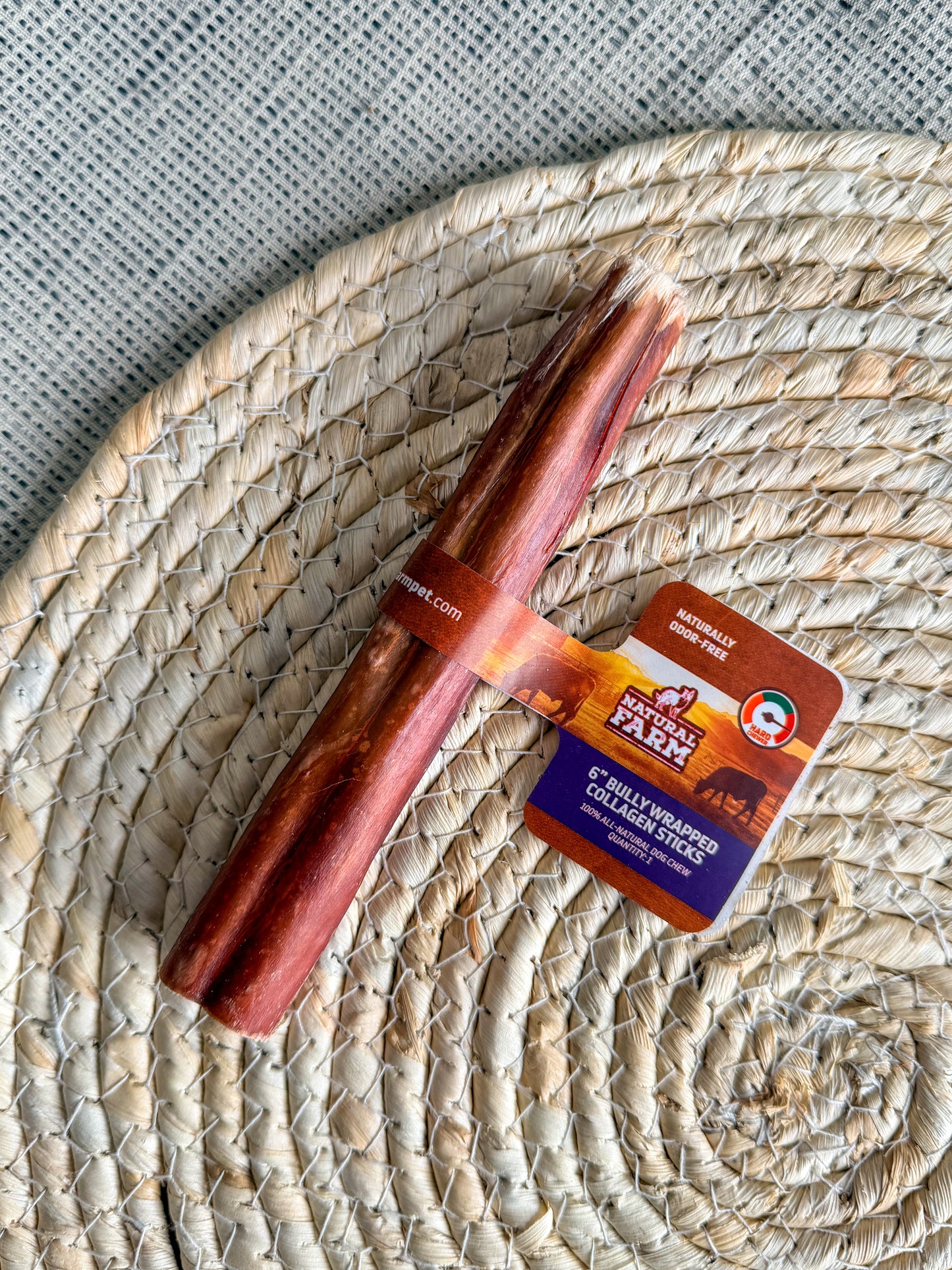 Bâtonnet de collagène enrobé de pizzle