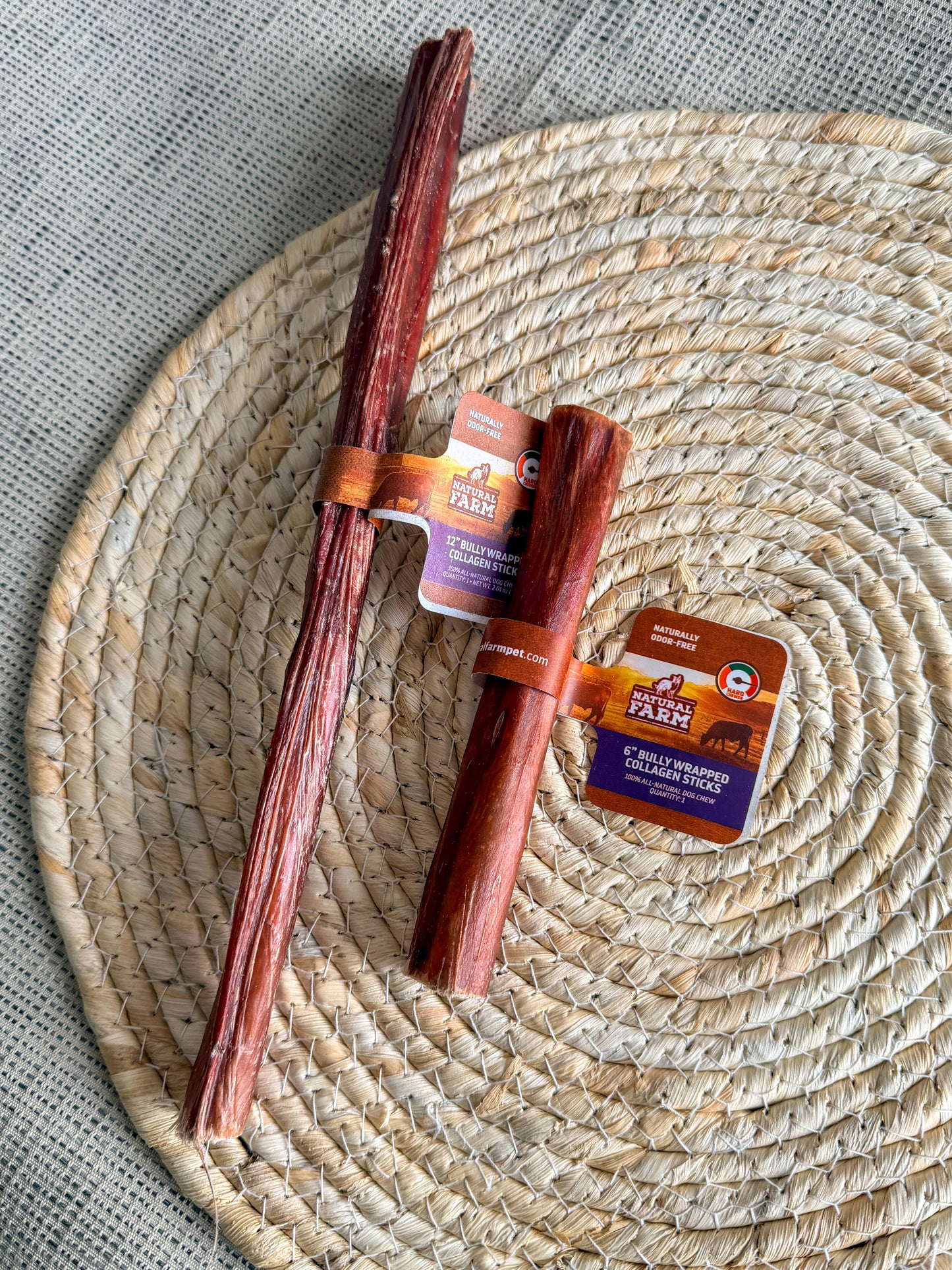 Bâtonnet de collagène enrobé de pizzle