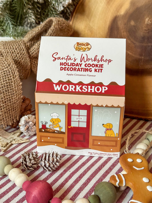 Kit de décoration de biscuits de Noël | Atelier du père Noël