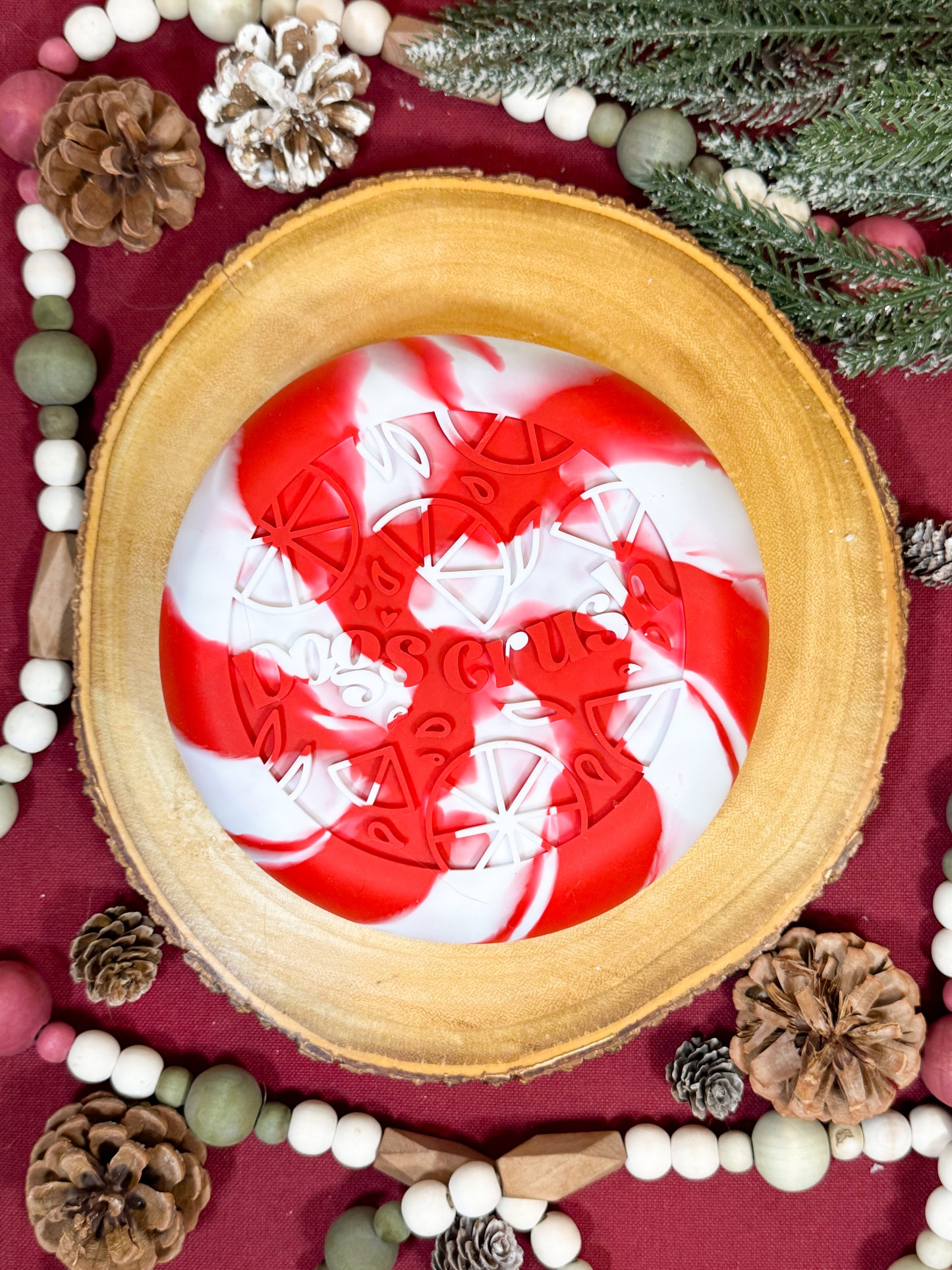 Bol interactif Dog's Crush | Candy cane