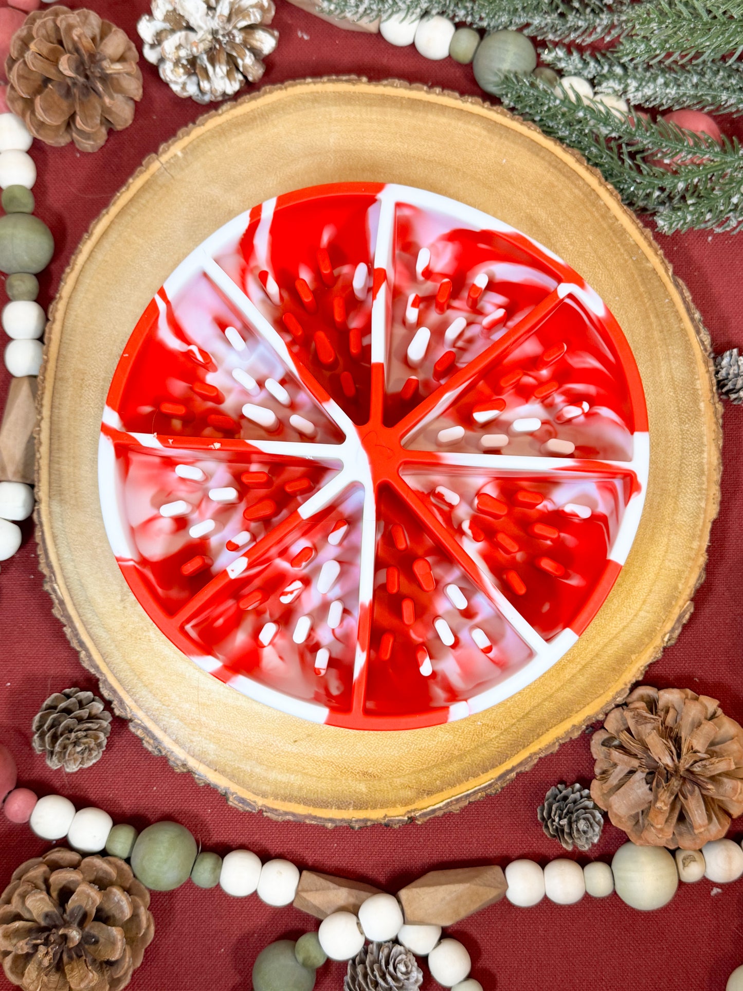 Bol interactif Dog's Crush | Candy cane