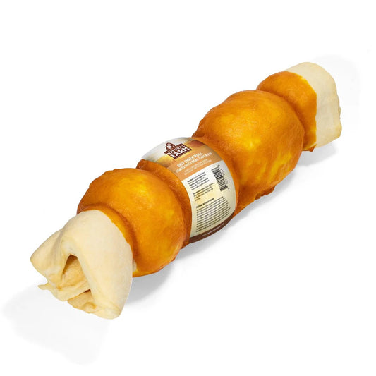 Cheek roll enrobé de poulet