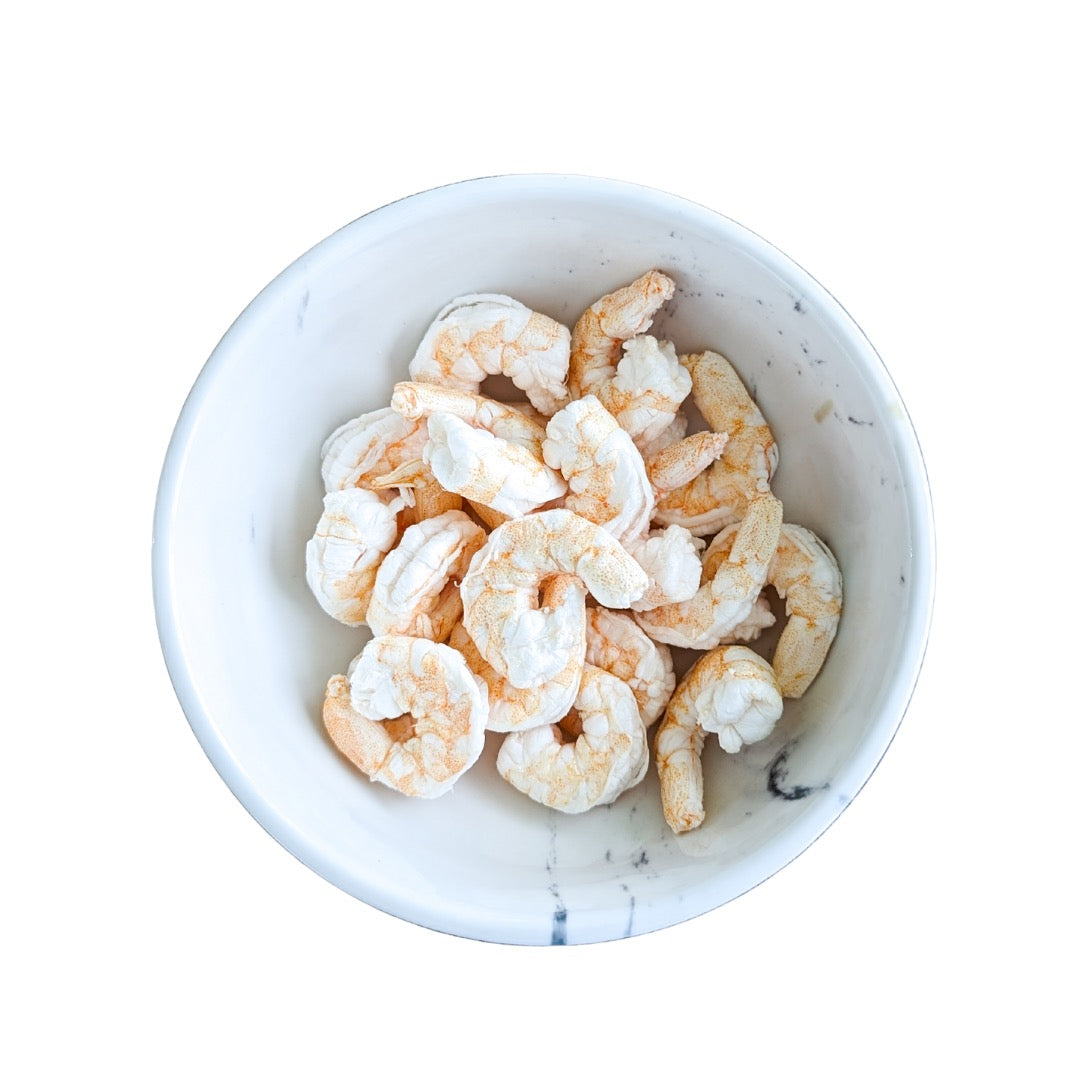 Crevettes lyophilisées