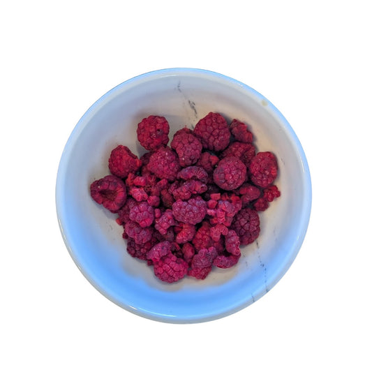 Framboise lyophilisée