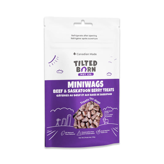 Friandises au boeuf et petits fruits - Miniwags