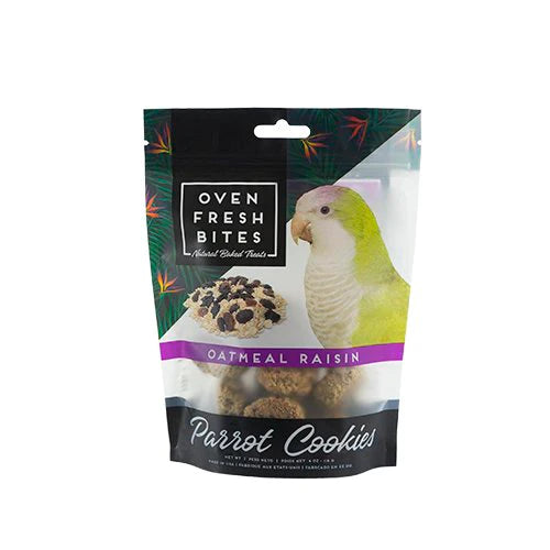 Oven Fresh Bites Parrot cookie - Oats and grapes